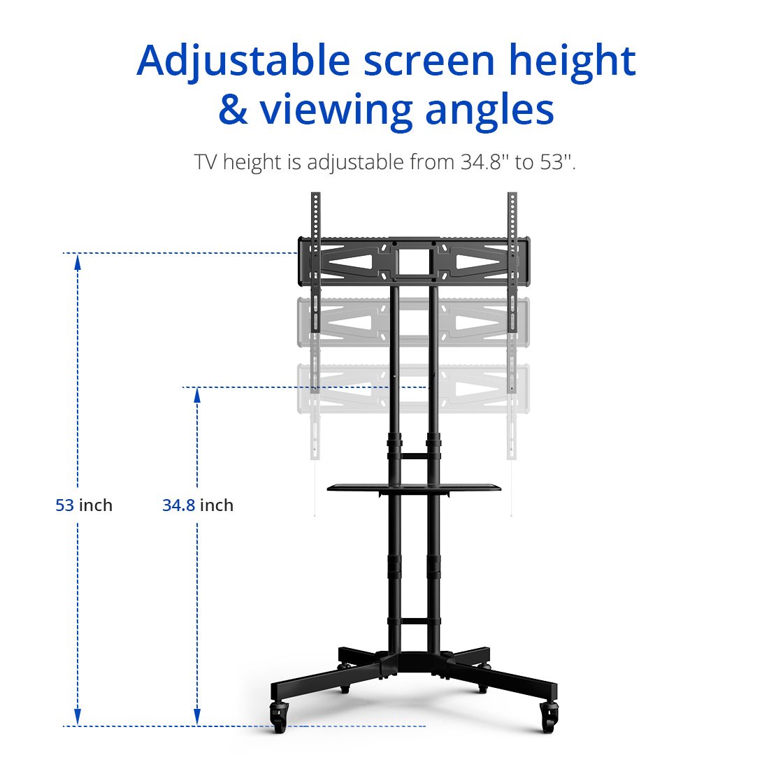 Tv Stand Rental Adjustable Height Denver Aurora Boulder Colorado